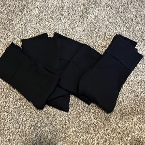 Leggings cotton wide band size S Forever 21 Black cotton Brand new or worn once.